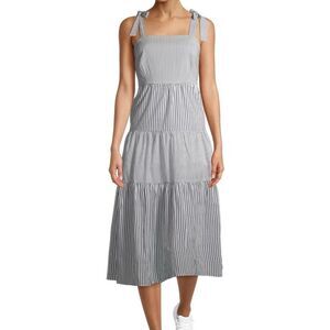 Time and Tru Tie Pullover Sun Dress size 12-14